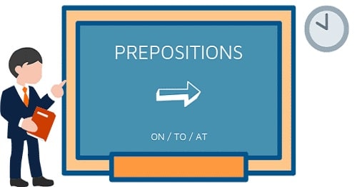 حروف اضافه (prepositions) در آموزش Part of speech