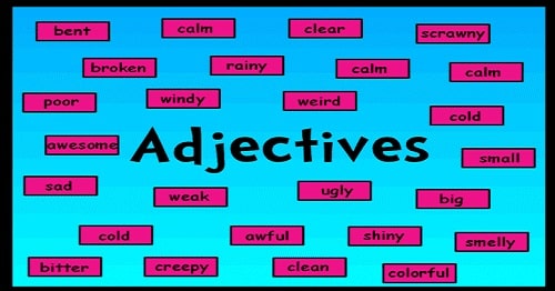 صفات adjectives در زبان انگلیسی