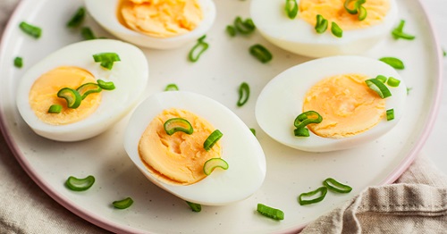 تخم مرغ برای تغذیه آزمون آیلتس 